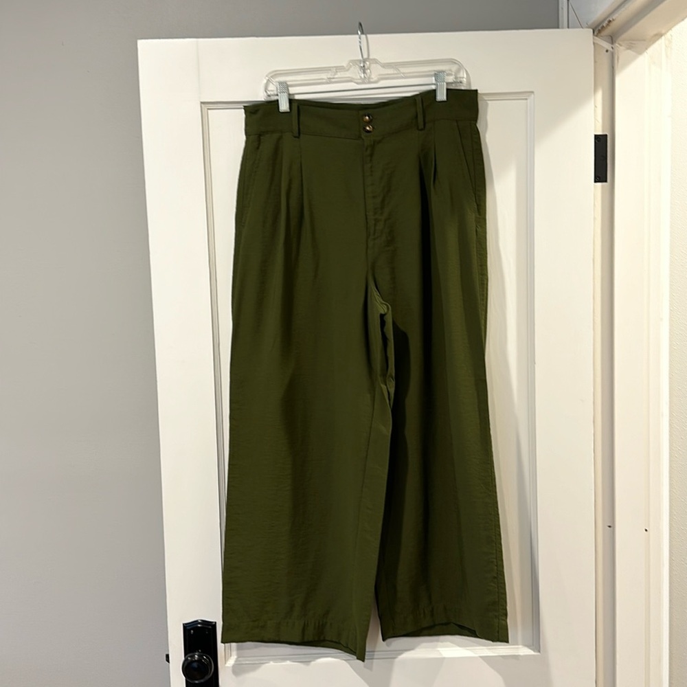Women’s Madewell Cropped Wide Leg Trouser